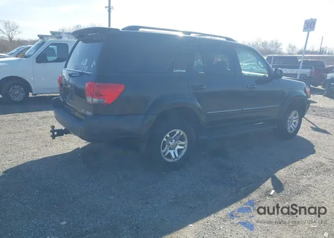 2005 Toyota Sequoia Limited V8 from USA, damaged, VIN 5TDBT48A35S235565